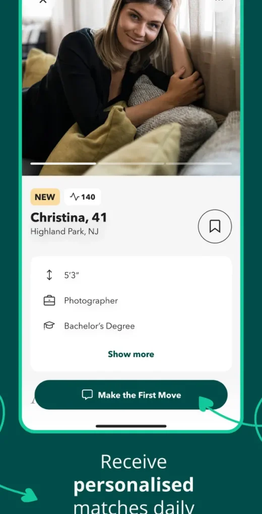 EliteSingles: Receive personalised matches